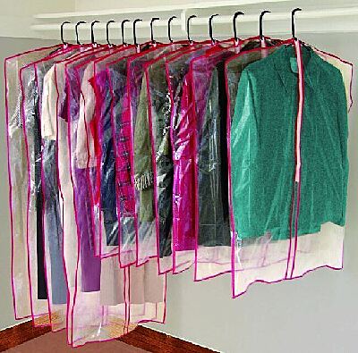 13 Zippered Clothing Storage Garment Bags
