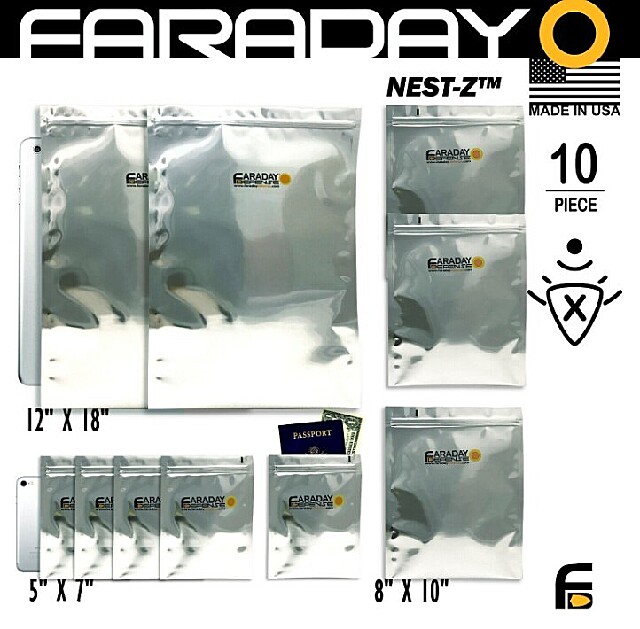 Heavy Duty Faraday Cage EMP Bags